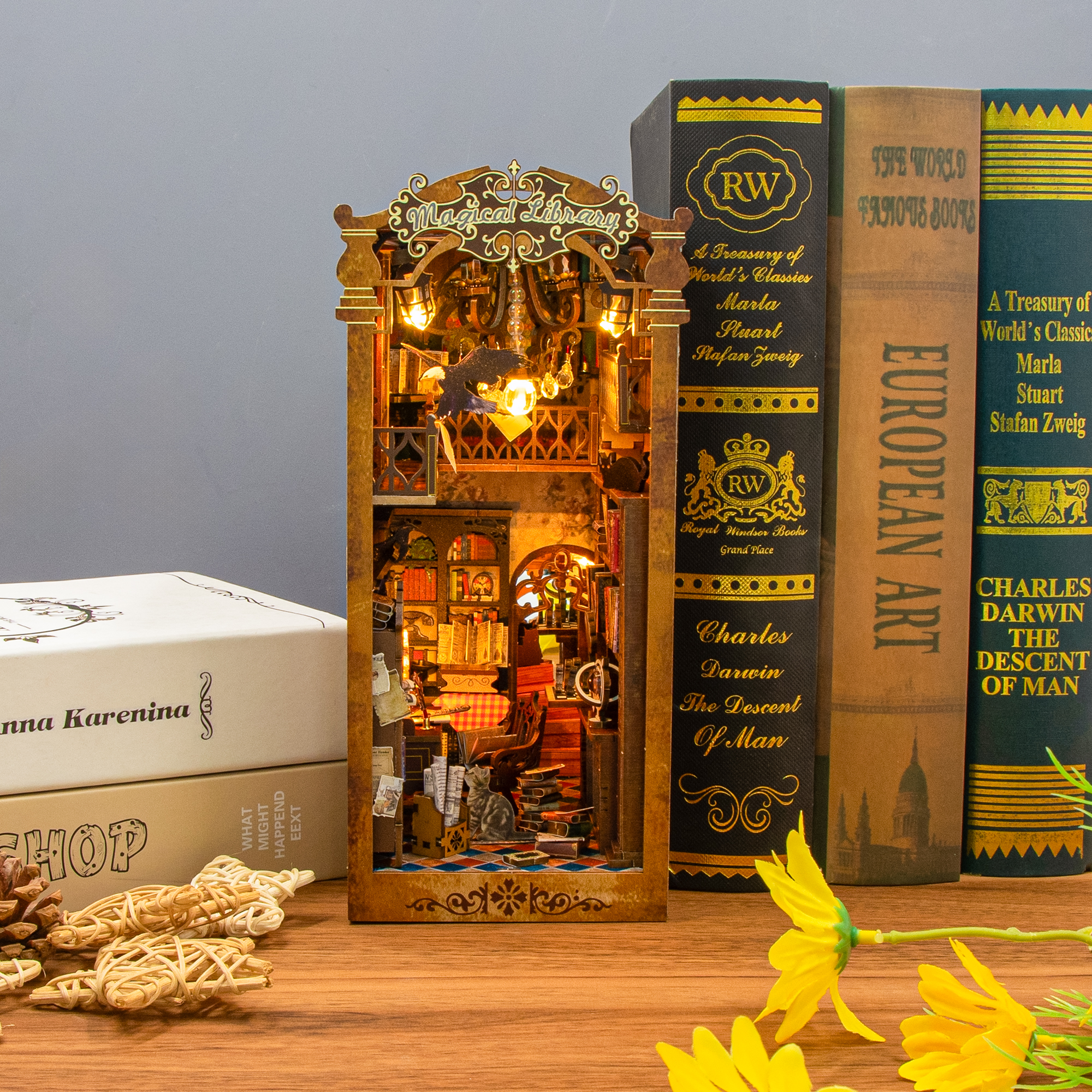 The Grimoire Grove DIY Book Nook Kit-Book Nook World