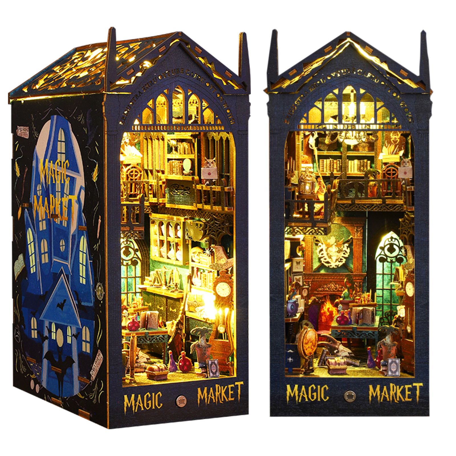 Magic Market DIY Book Nook Kit-Book Nook World