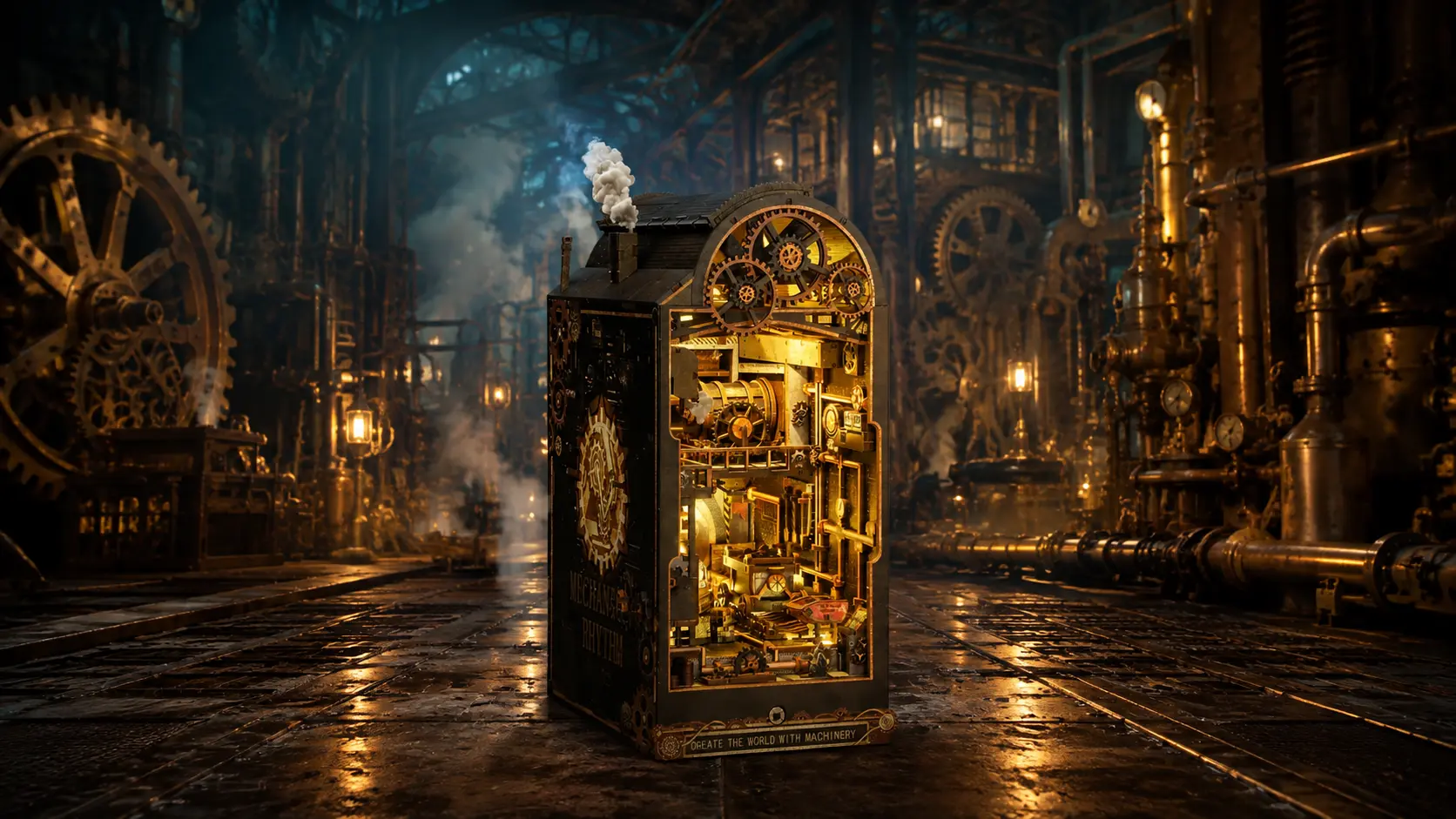 Where Gears Awaken in the Dark