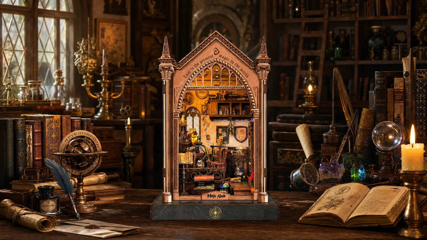 Stumble Upon a Magical Wizard’s Den Filled With Enchanted Secrets