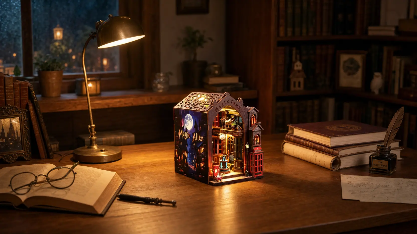Wander Down an Enchanted Alley of Witches and Potions