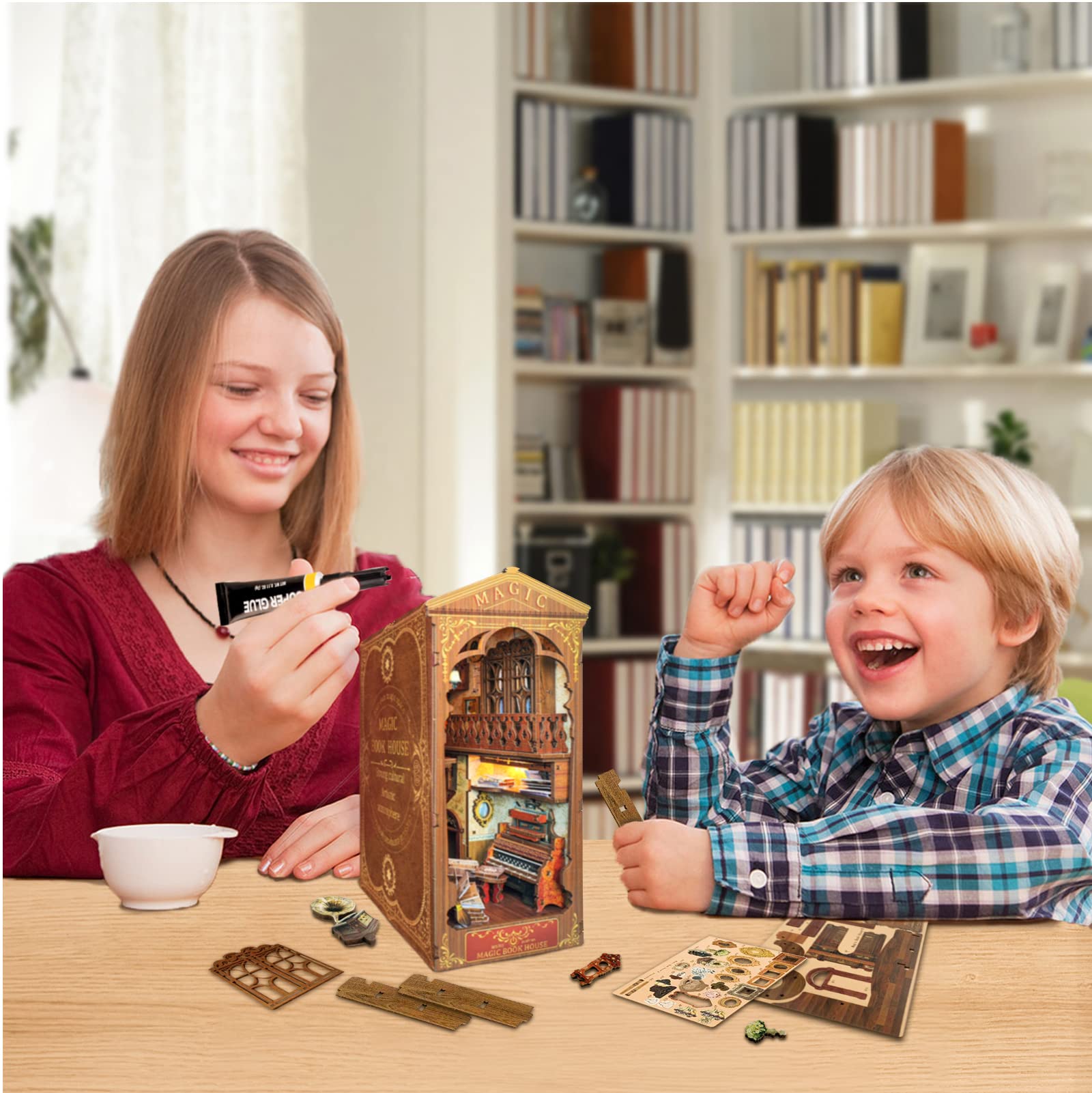  Magic Book House DIY Book Nook Kit-Book Nook World