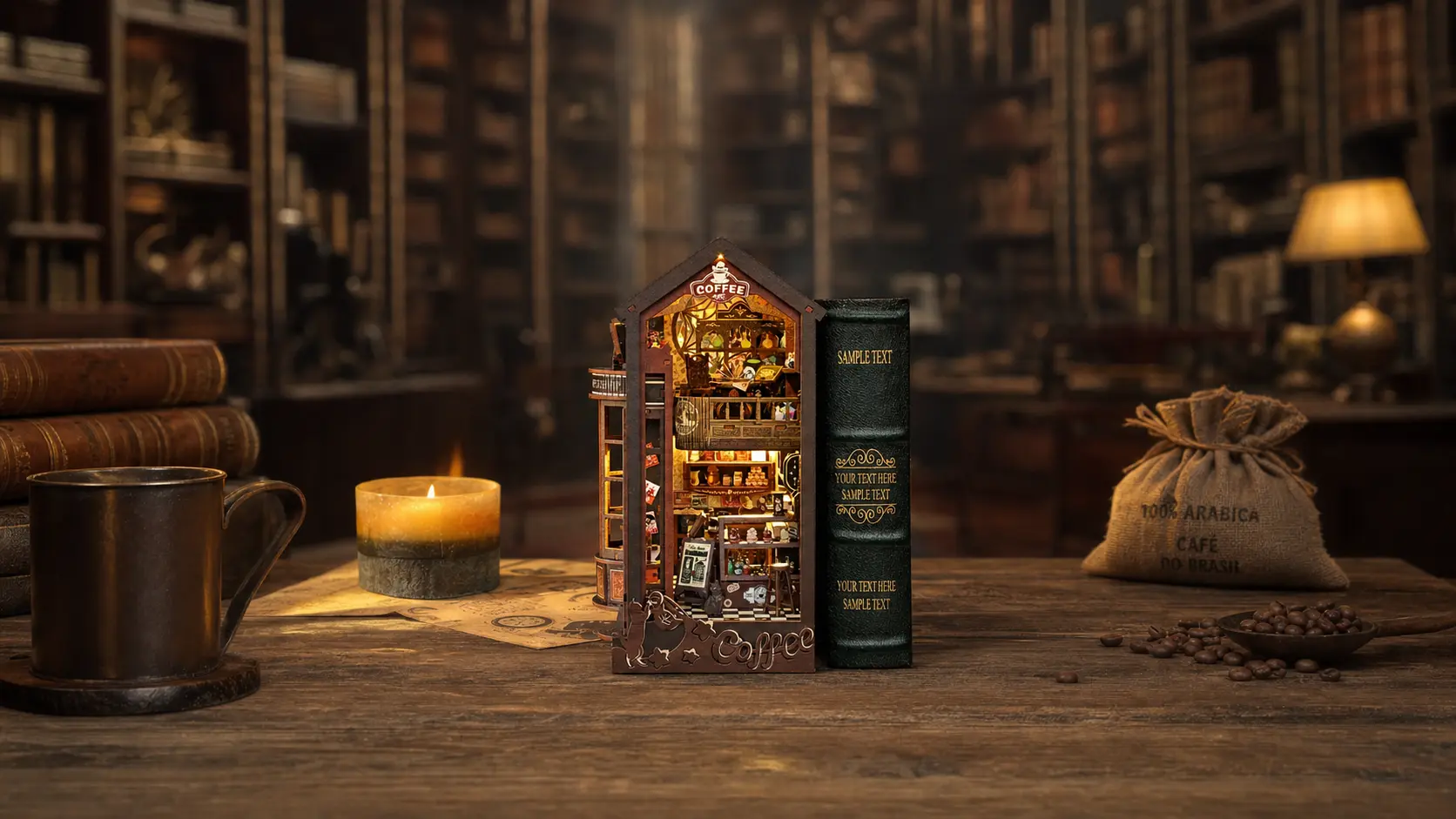 Step Into a Magical Vintage Café with The Magic Coffee House Nook