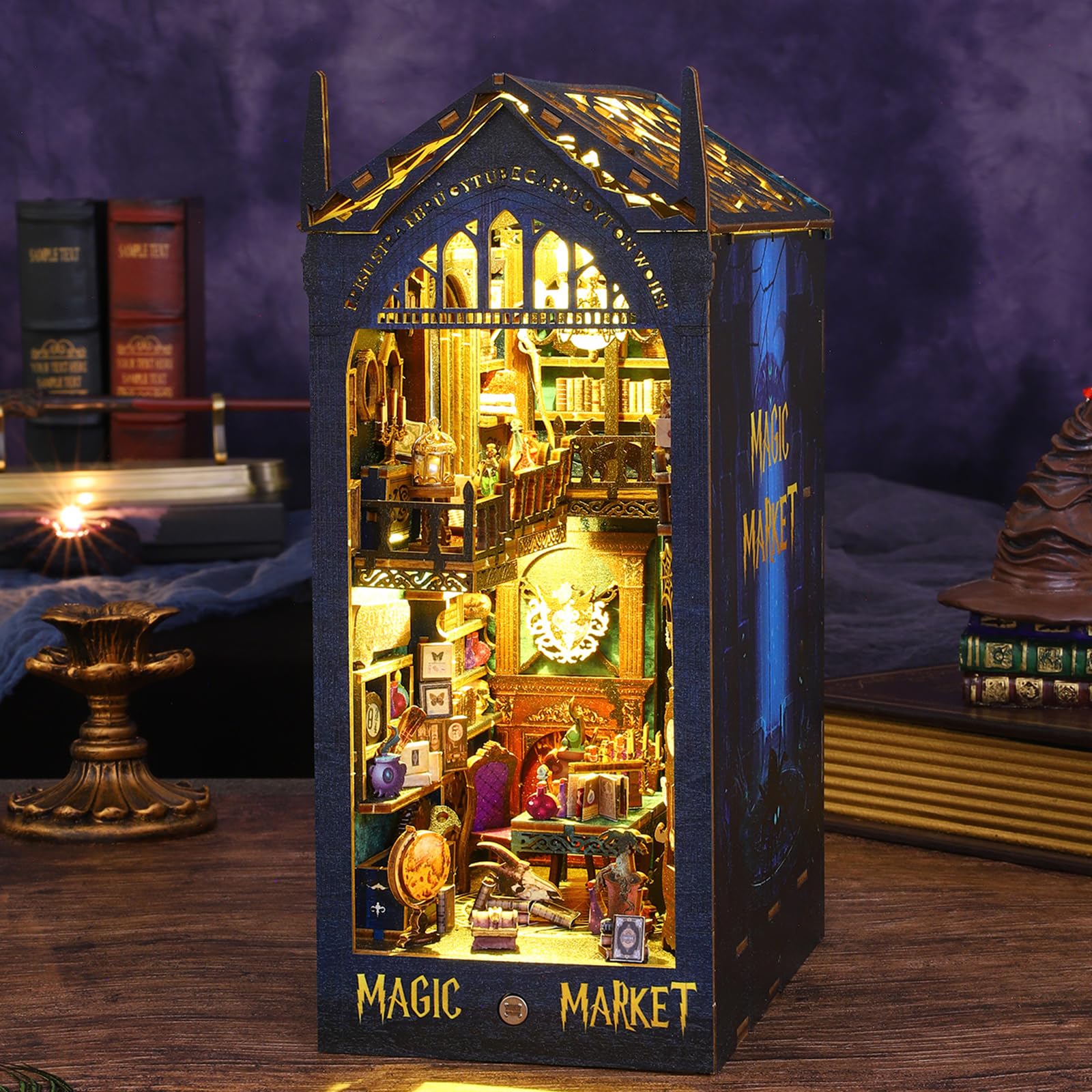 Magic Market DIY Book Nook Kit-Book Nook World