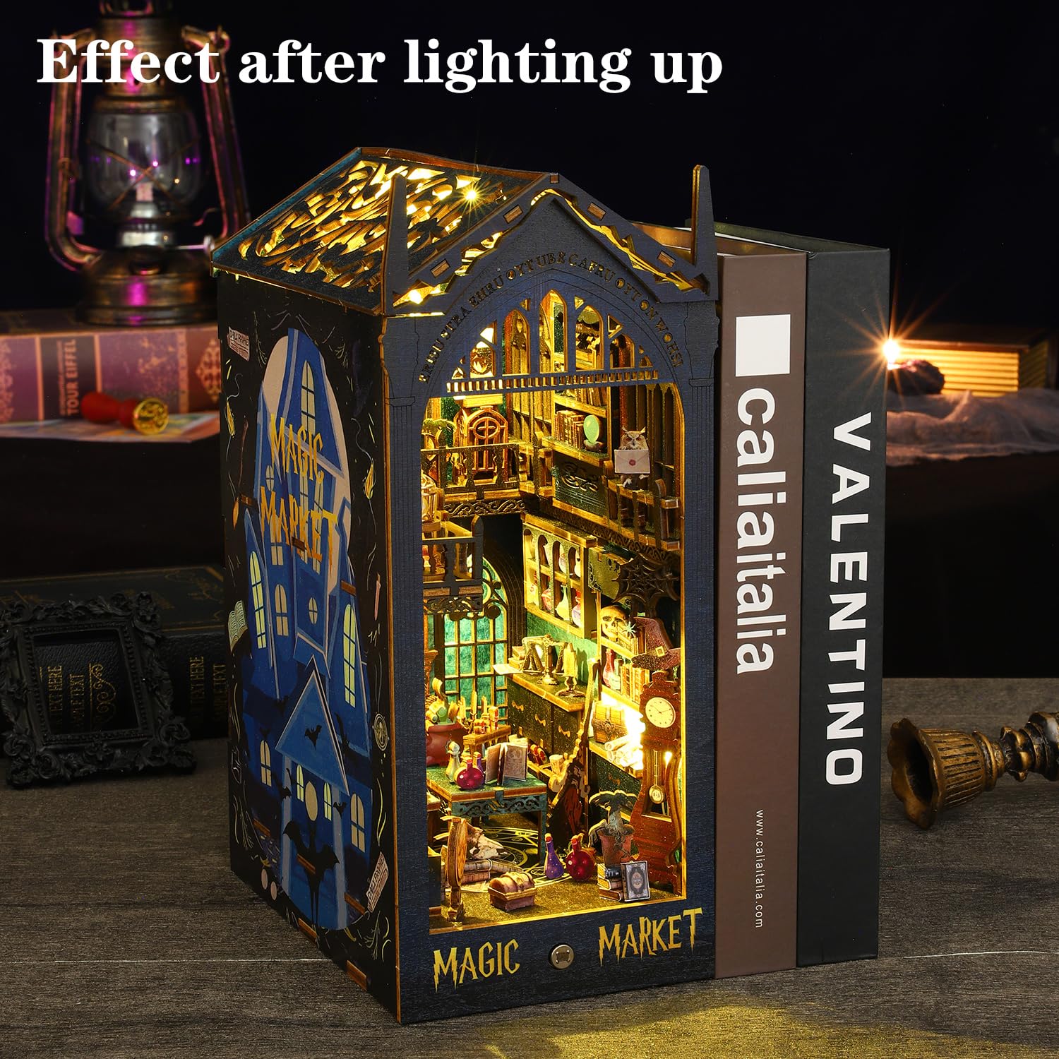 Magic Market DIY Book Nook Kit-Book Nook World