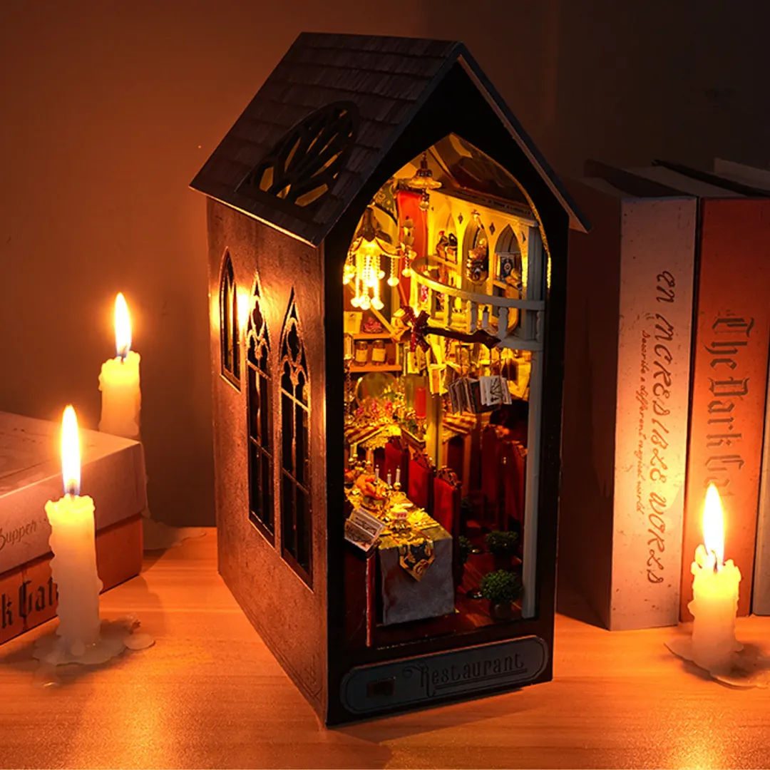 Magic Restaurant DIY Book Nook Kit BNW