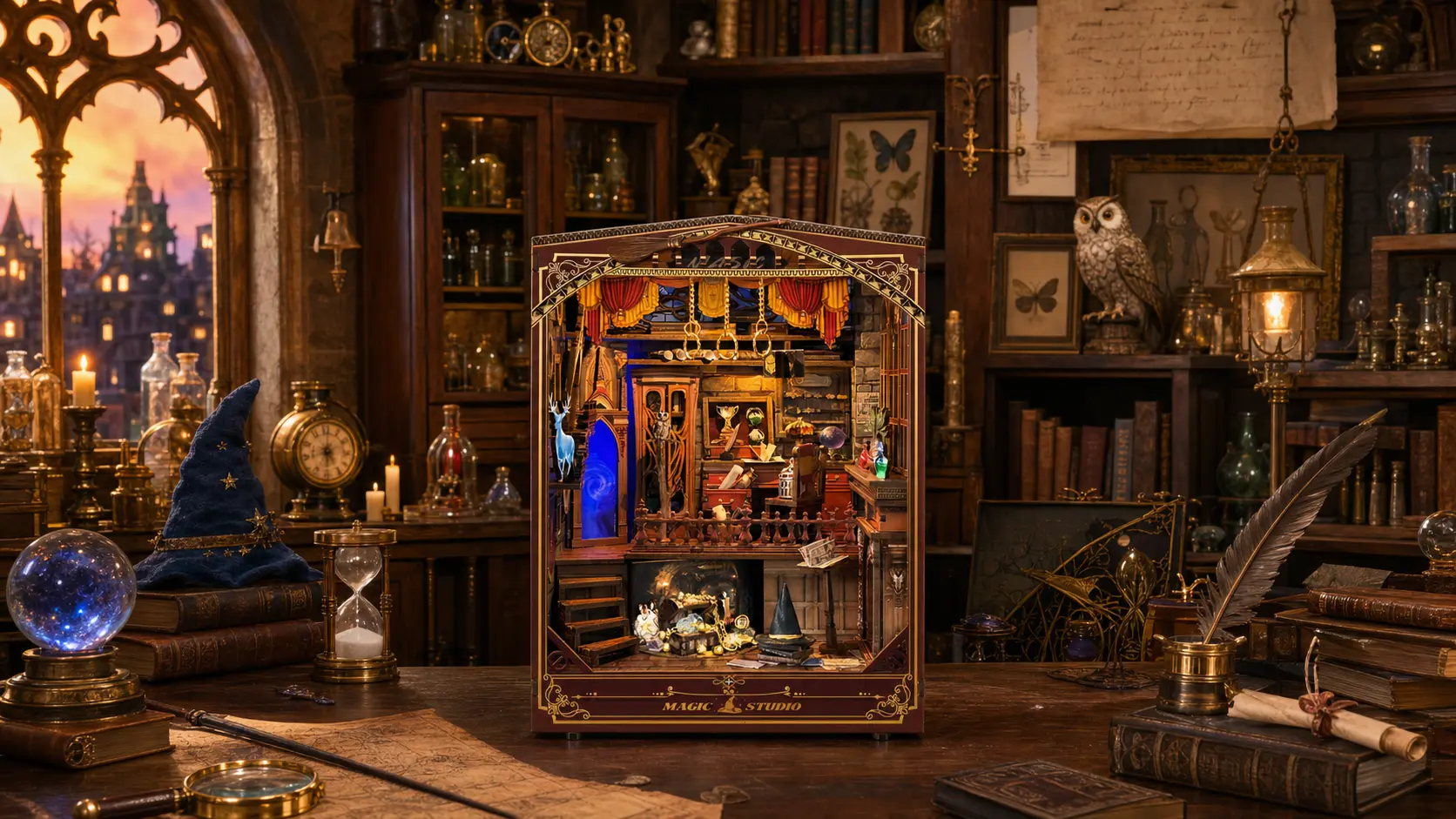Discover Spellbinding Charm in a Secret Wizard’s Workshop