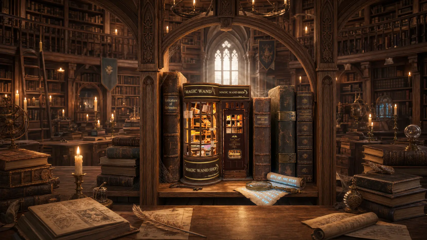 The Shop Where Young Wizards Begin