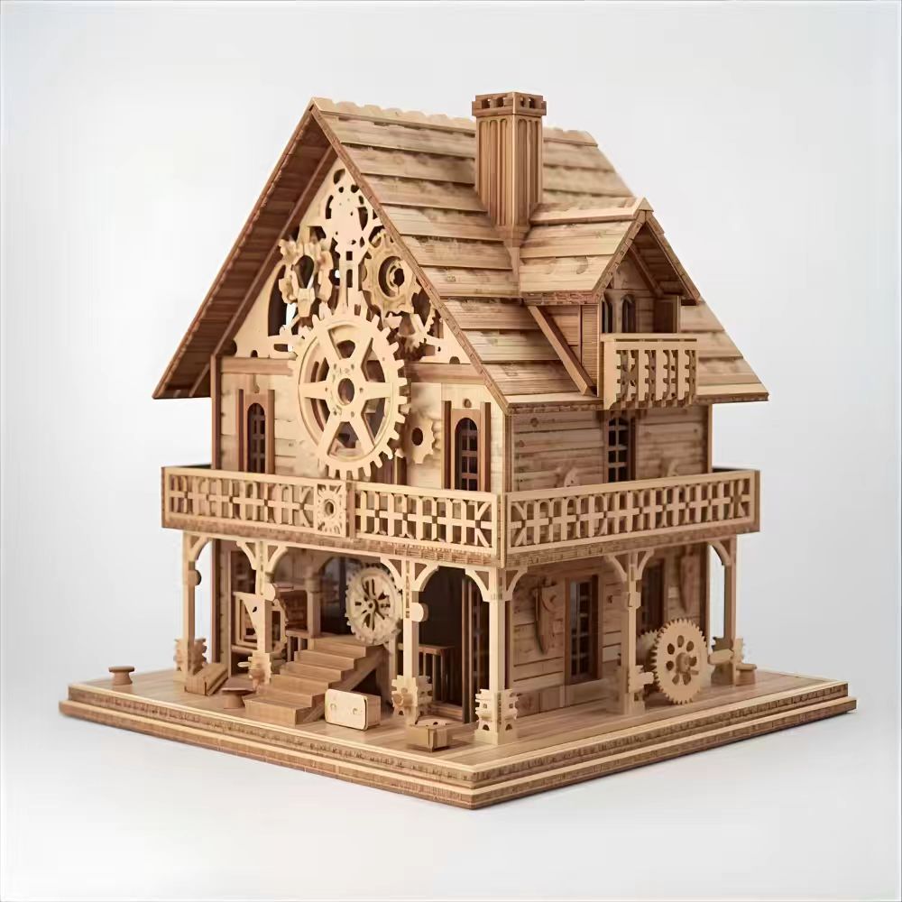 3D Mechanical Wooden Puzzle Kit