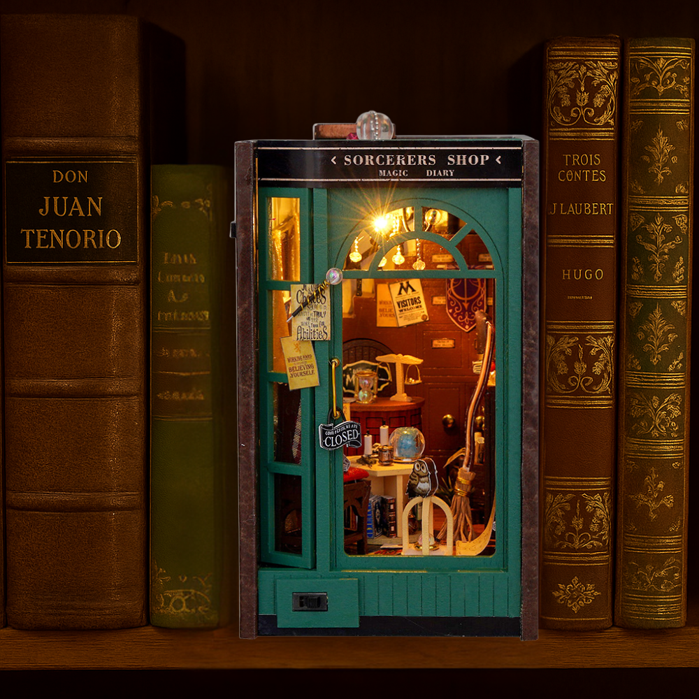 Mystic Tome: Sorcerer’s Shop DIY Book Nook Kit