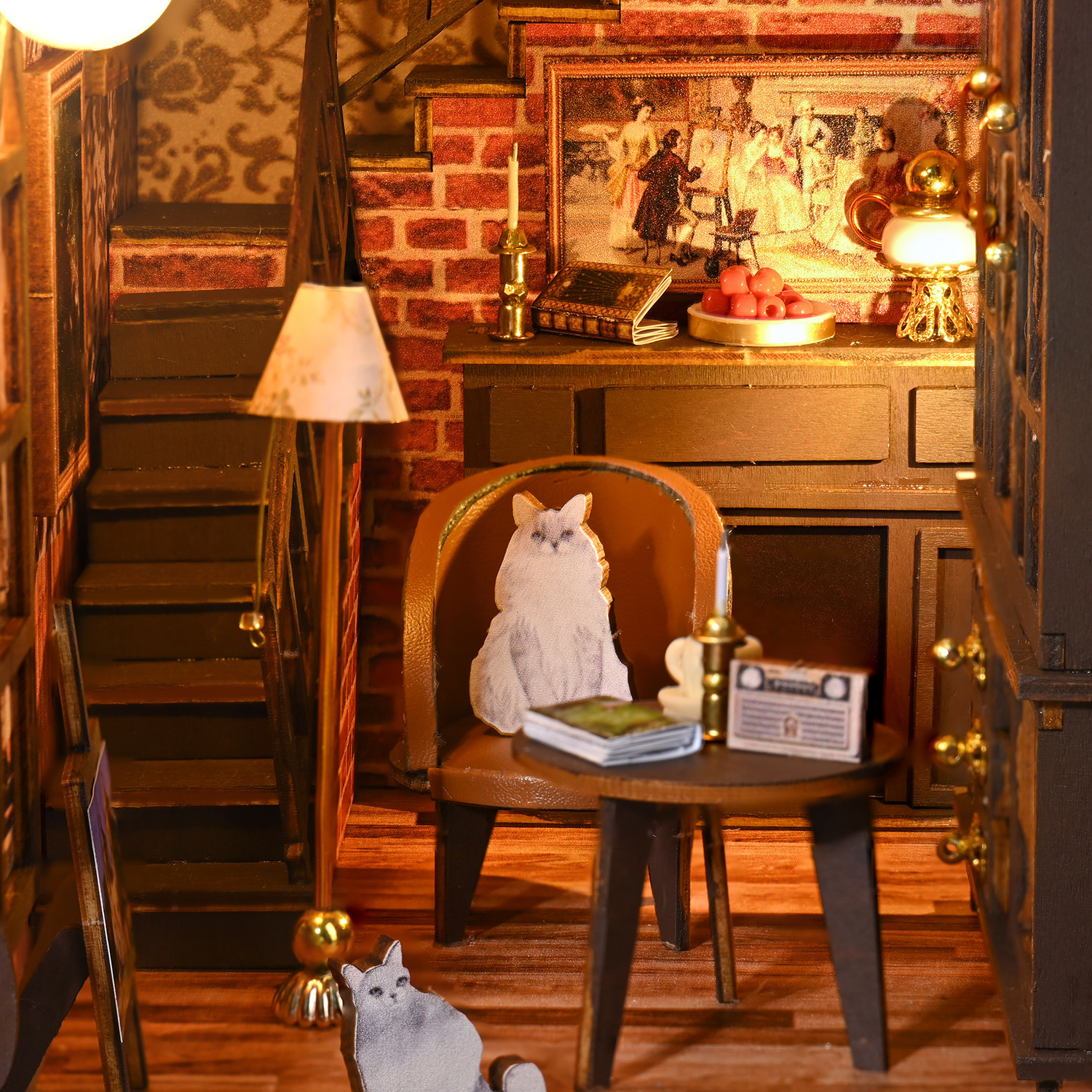 NO.9 Secret Castle DIY Book Nook Kit-Book Nook World