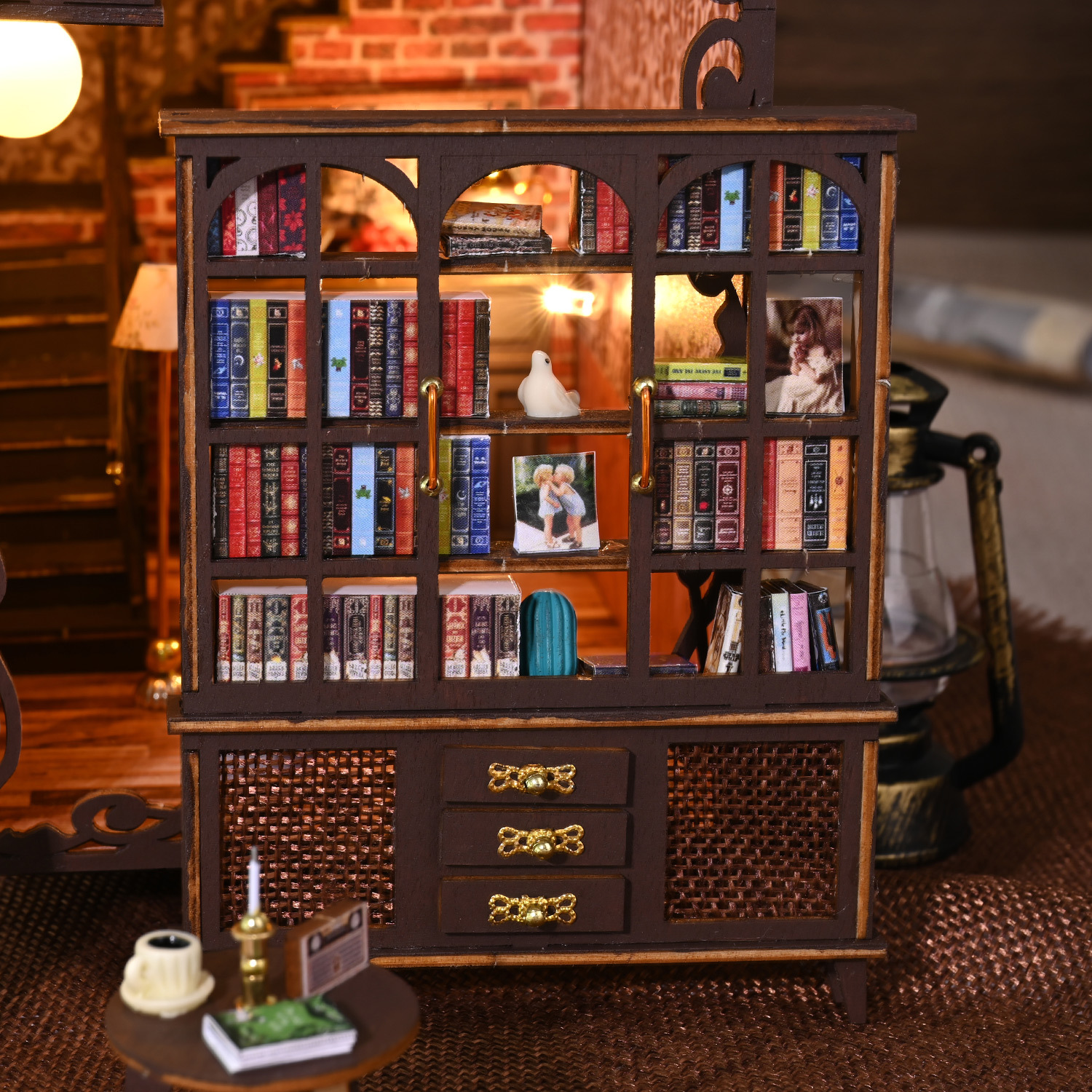 NO.9 Secret Castle DIY Book Nook Kit-Book Nook World