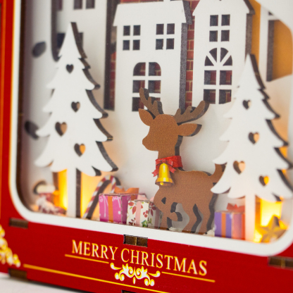 Enchanted Christmas DIY Book Nook Kit-Book Nook World