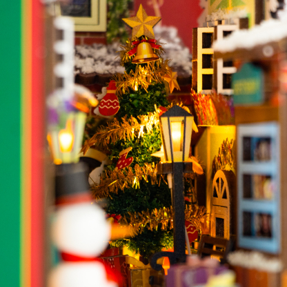 Enchanted Christmas DIY Book Nook Kit-Book Nook World