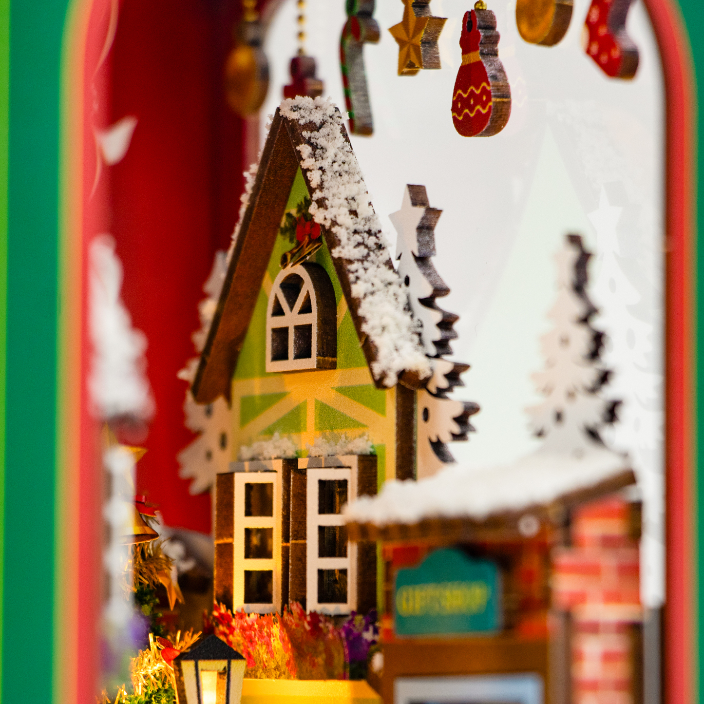 Enchanted Christmas DIY Book Nook Kit-Book Nook World
