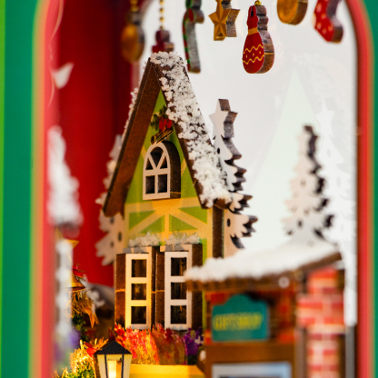 Enchanted Christmas DIY Book Nook Kit-Book Nook World