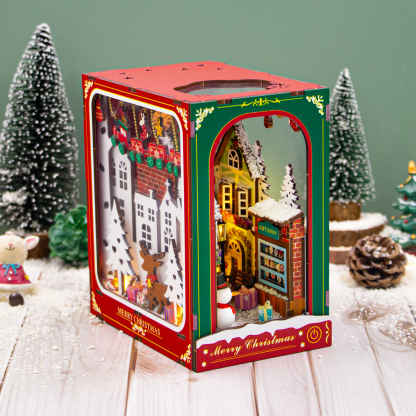 Enchanted Christmas DIY Book Nook Kit-Book Nook World