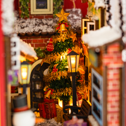 Enchanted Christmas DIY Book Nook Kit-Book Nook World