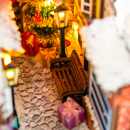 Enchanted Christmas DIY Book Nook Kit-Book Nook World