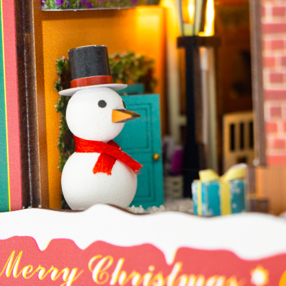 Enchanted Christmas DIY Book Nook Kit-Book Nook World