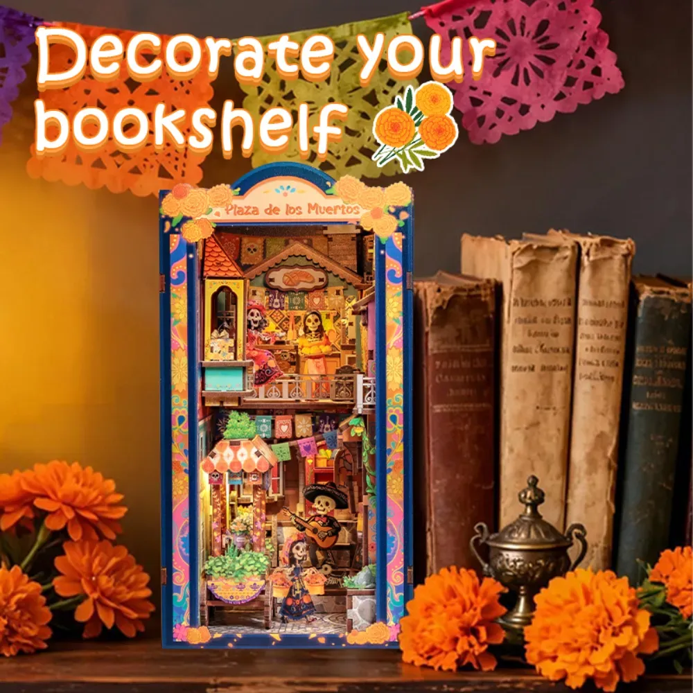 Plaza de los Muertos DIY Book Nook Kit BNW