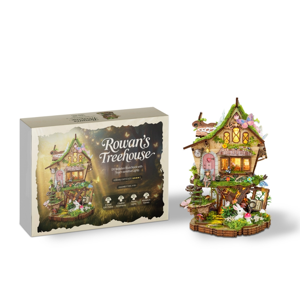 Rowan's Treehouse gift box packaging. Perfect gift for friends and family.