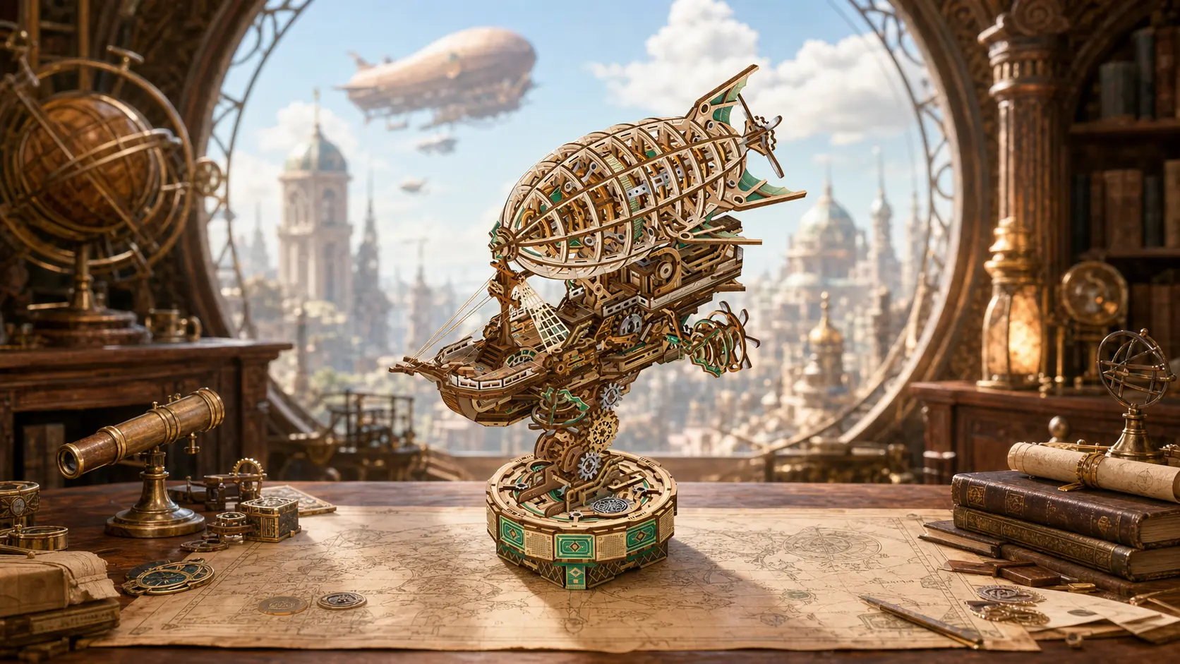 A Mysterious Voyage Begins Above the Clouds