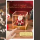 Santa Claus 2027 Calendar | 3D Art Memo Pad