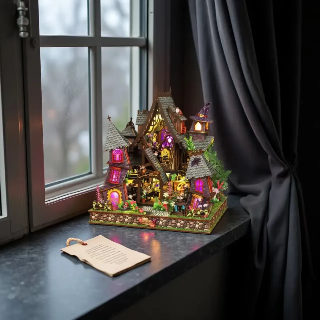 Strange Castle DIY Mini House Kit l DIY Miniature Kit BNW