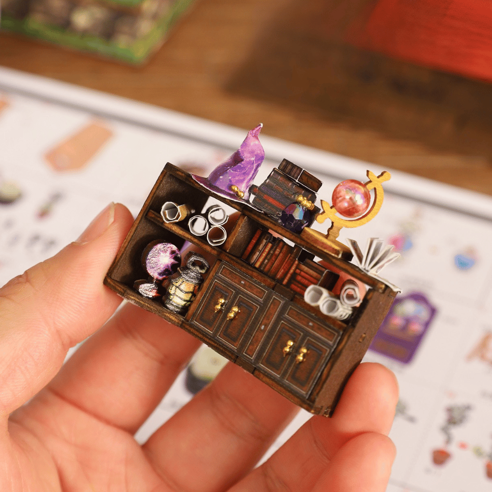 Strange Castle DIY Mini House Kit l DIY Miniature Kit