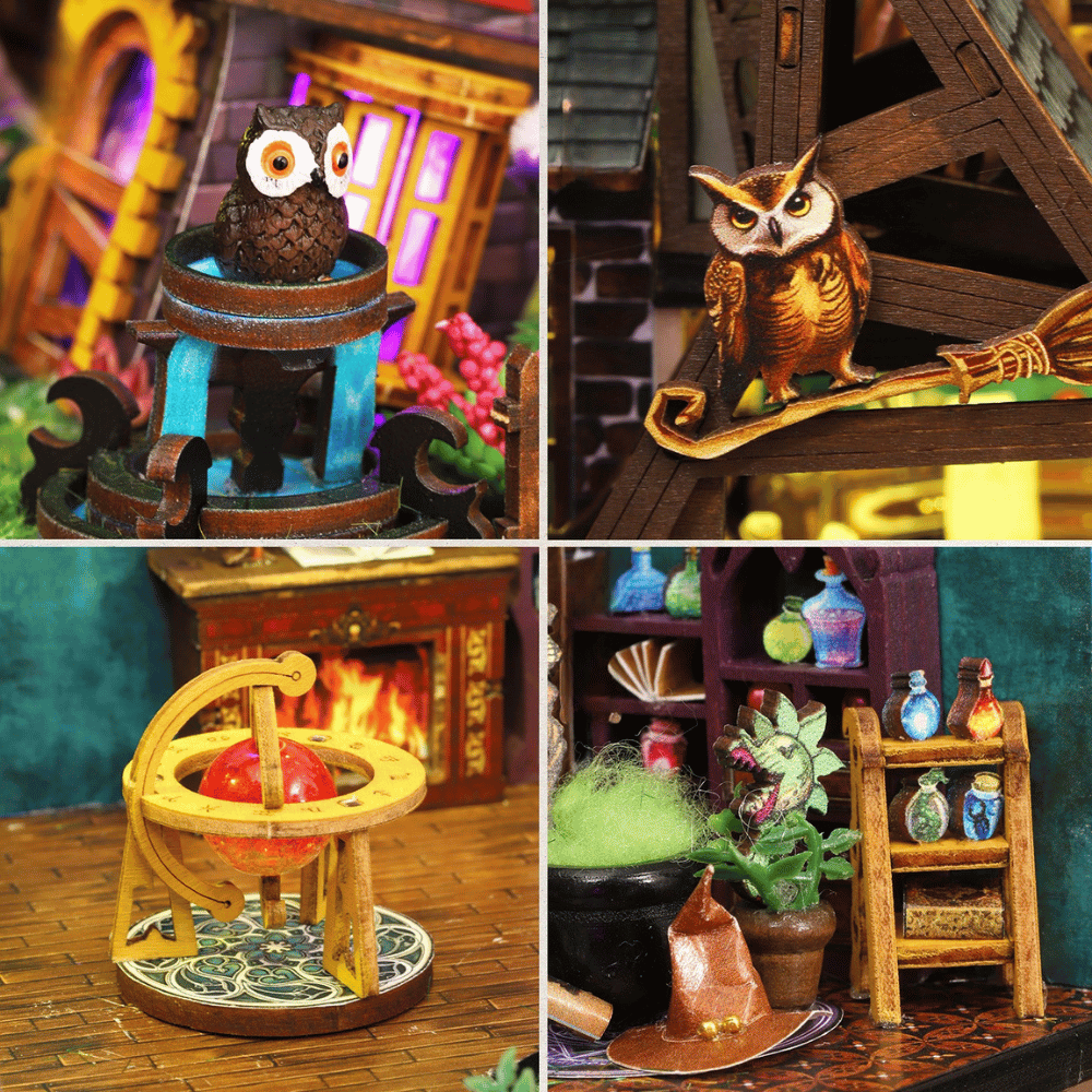 Strange Castle DIY Mini House Kit l DIY Miniature Kit