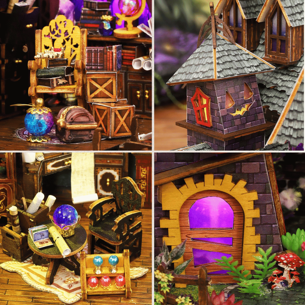 Strange Castle DIY Mini House Kit l DIY Miniature Kit