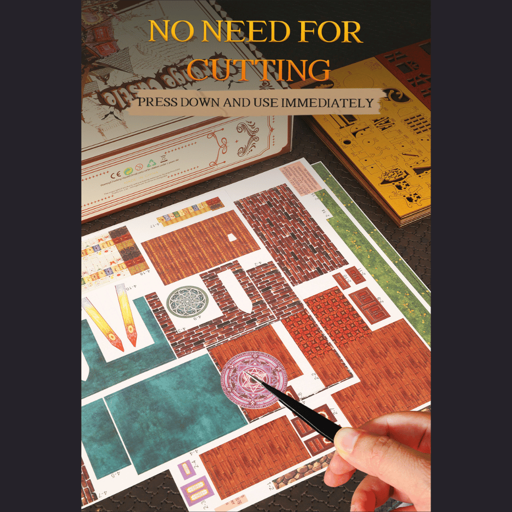 Strange Castle DIY Mini House Kit l DIY Miniature Kit