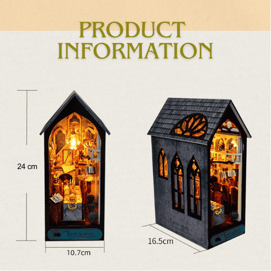 Magic Restaurant DIY Book Nook Kit-Book Nook World