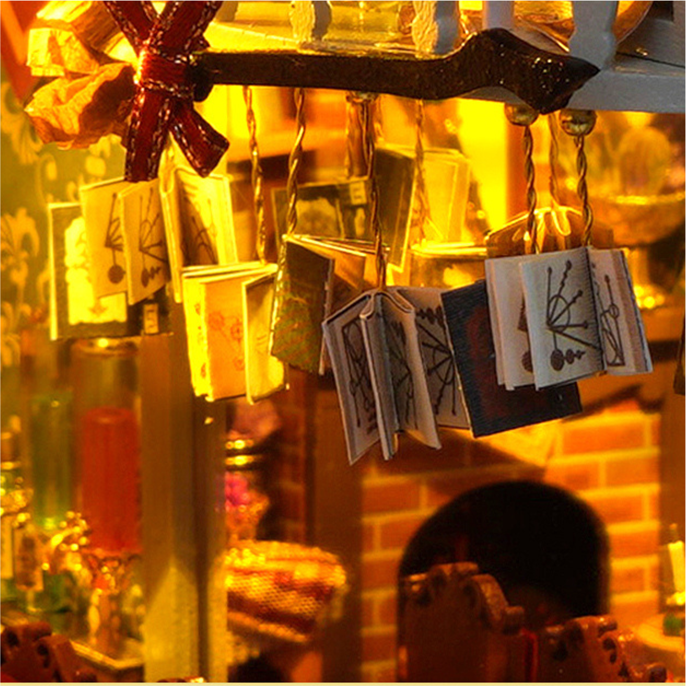 Magic Restaurant DIY Book Nook Kit-Book Nook World