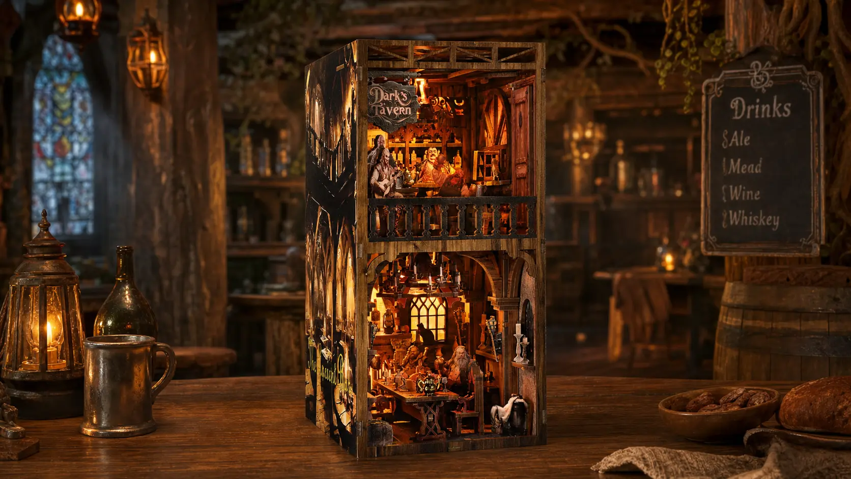 Where Lanterns Glow in the Hidden Tavern