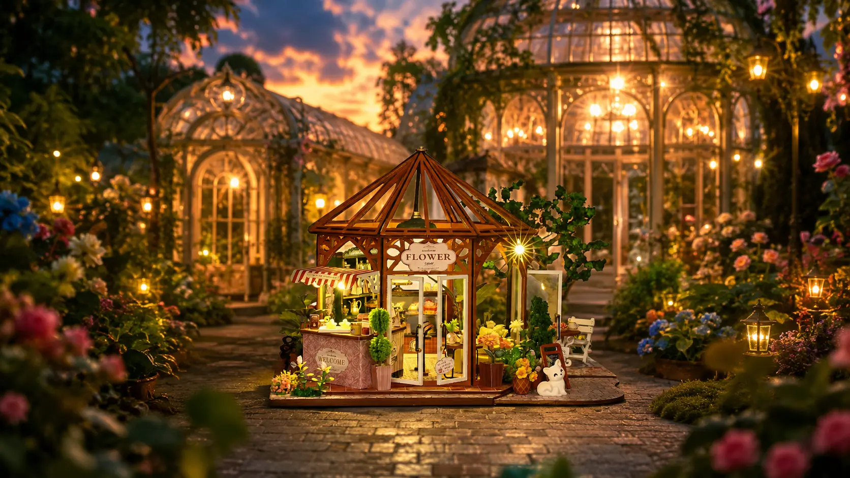 Where Blooms Meet Sweet Delights