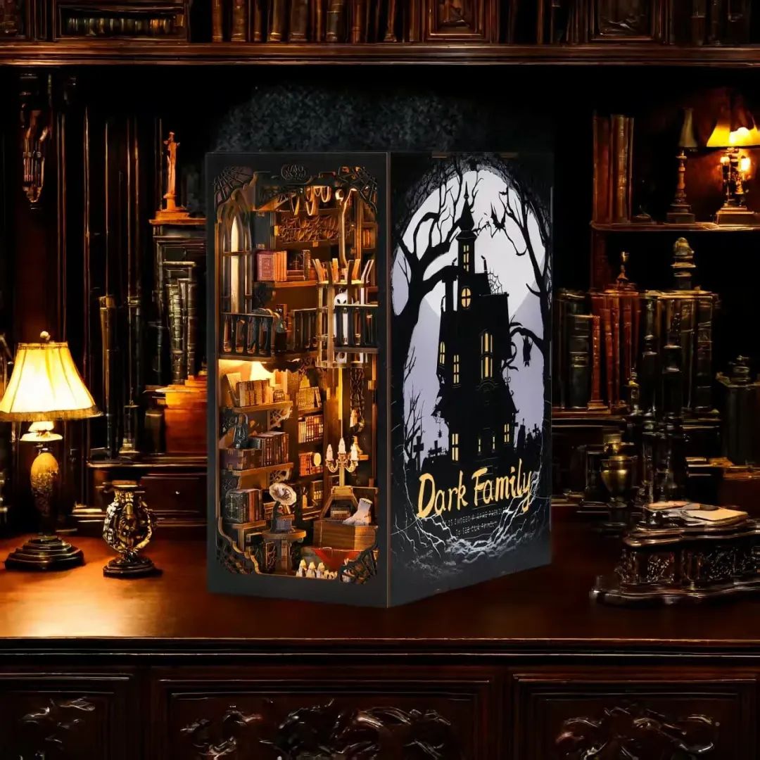 The Dark Family DIY Book Nook Kit BNW