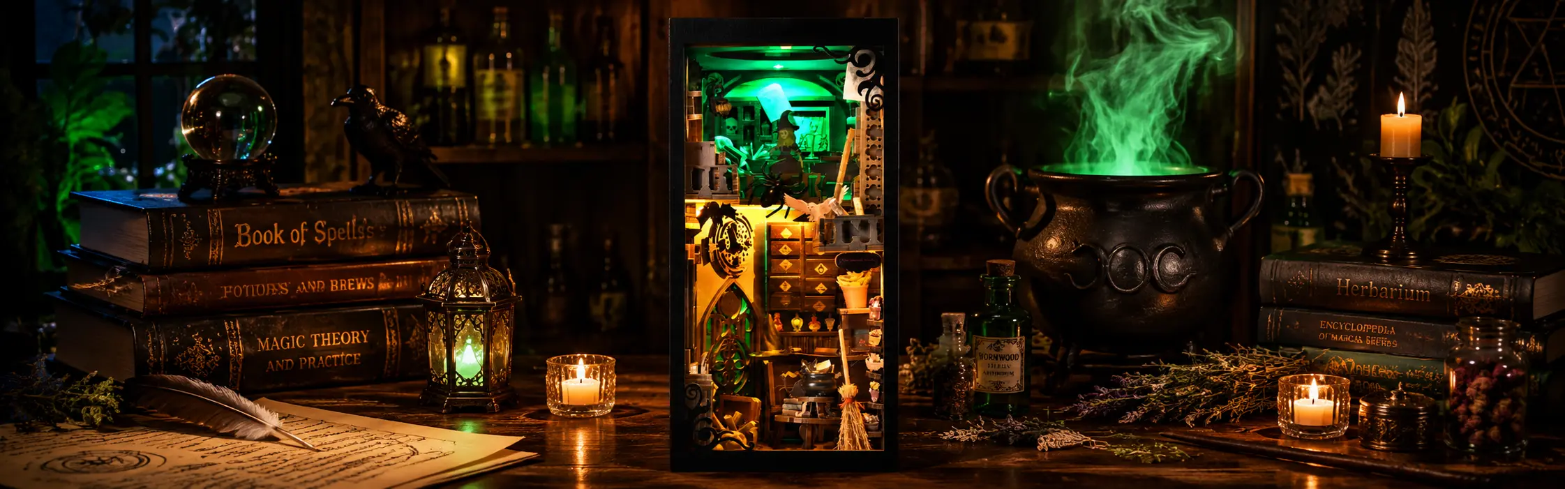 Inside the Witch’s Haunted Workshop