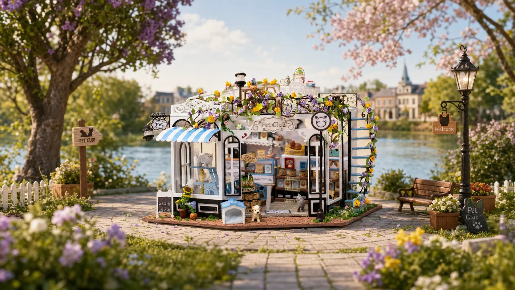 A Miniature World of Paws and Whimsy