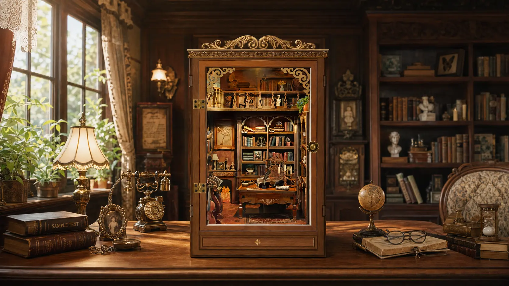 When the Fireplace Glows, the Books Stay Open
