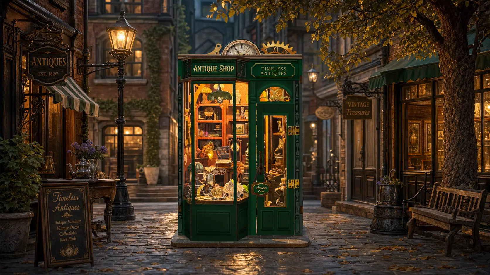 Discover timeless vintage treasures hidden in an old curator’s den