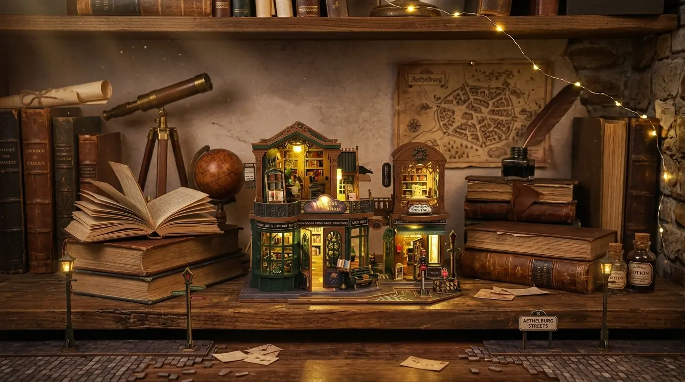 Where Twilight Opens the Bookshop Door