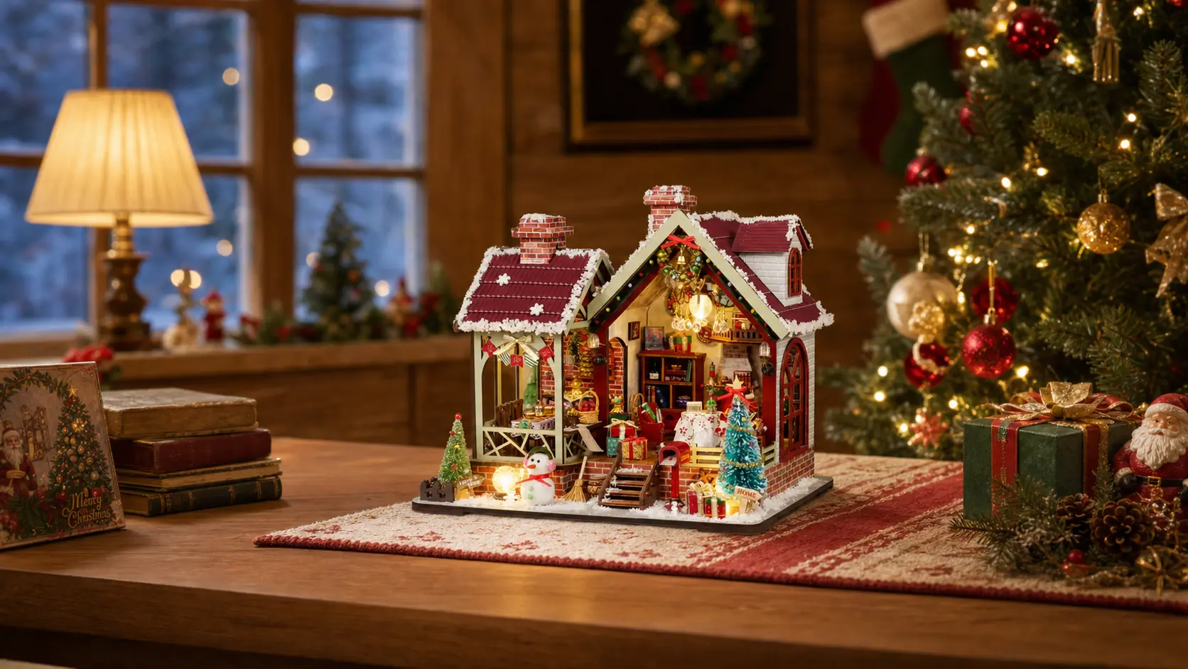 Embrace Festive Magic at The Warm Christmas Lodge