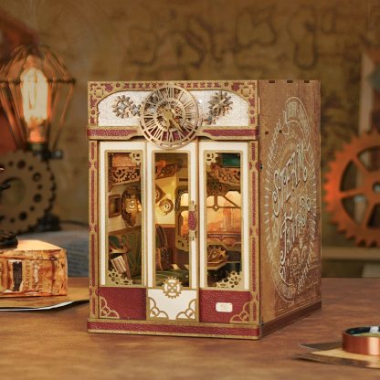 Steam Fantasy DIY Book Nook Kit-Book Nook World