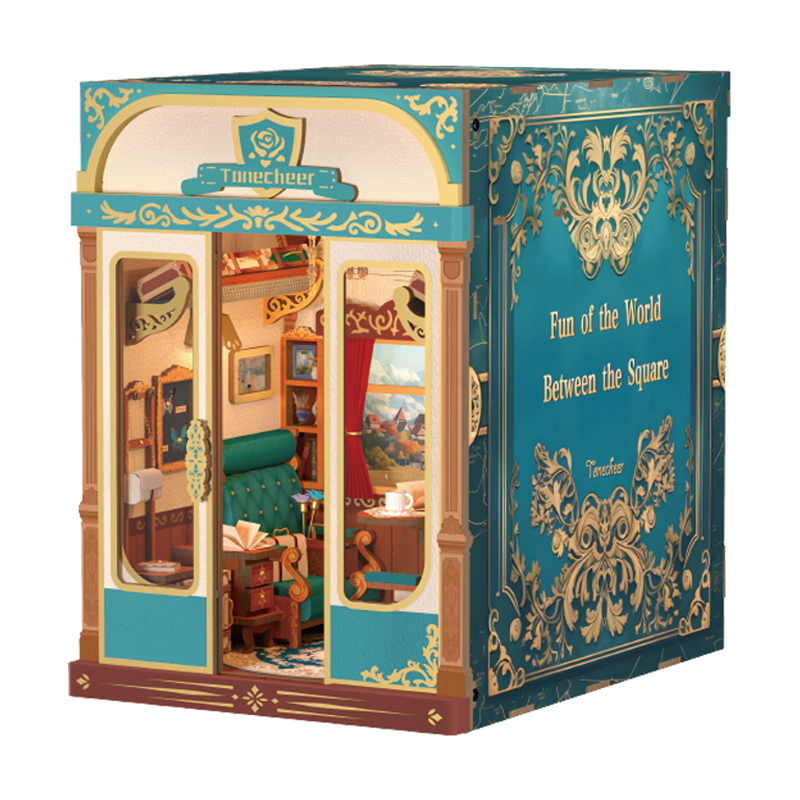 European Travels Motion Scene DIY Book Nook Kit-Book Nook World