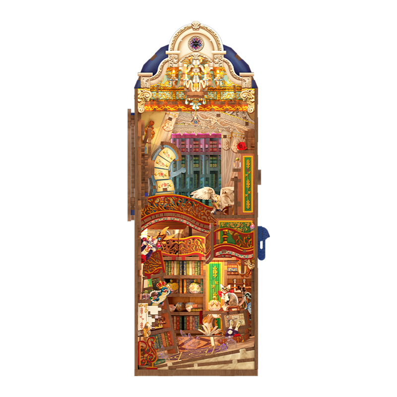 Magical Library DIY Book Nook Kit-Book Nook World