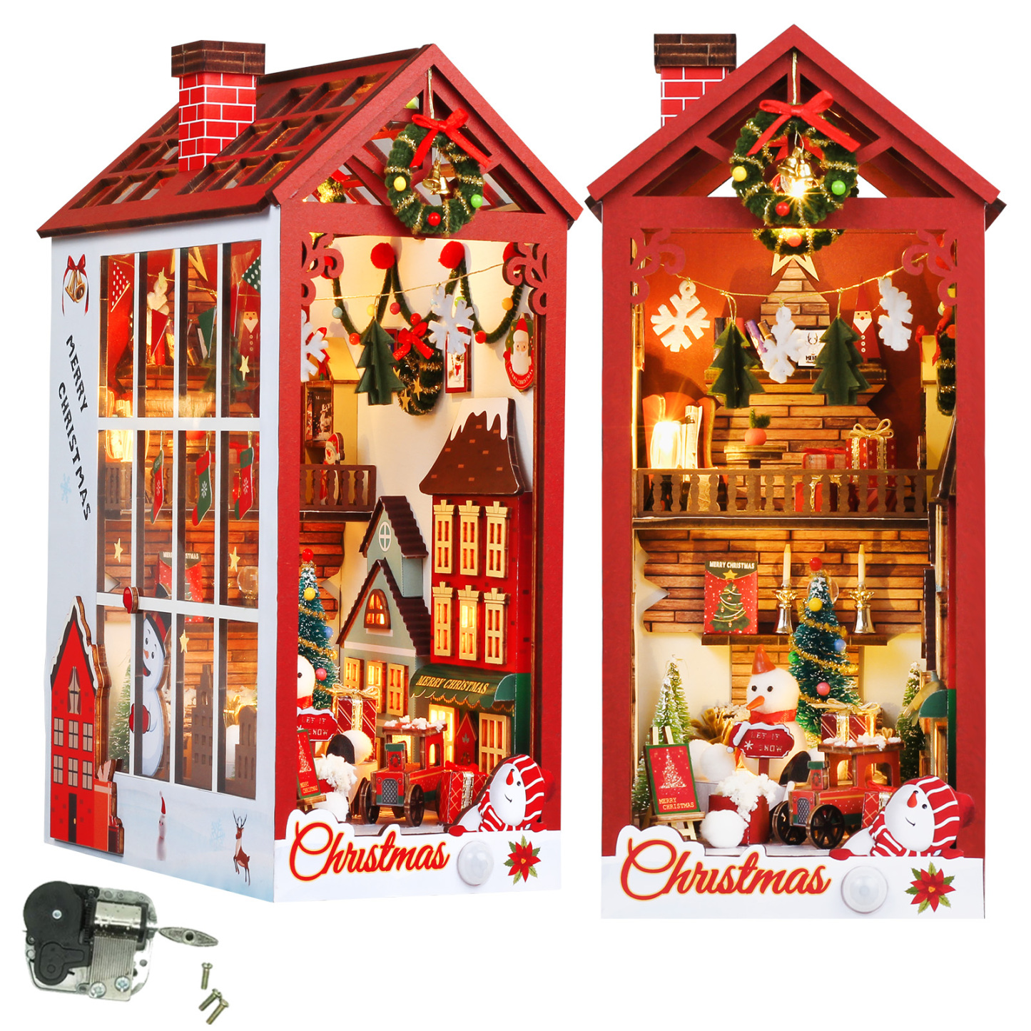[NEW] Christmas DIY Book Nook Kit-Book Nook World