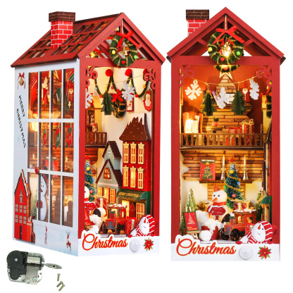 [NEW] Christmas DIY Book Nook Kit-Book Nook World