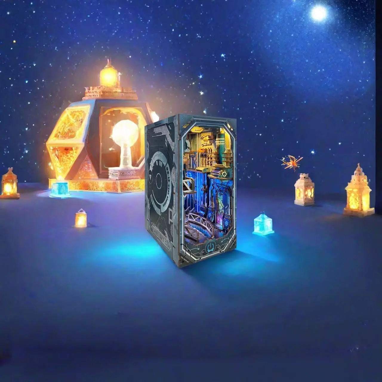 Planetary Era DIY Book Nook Kit